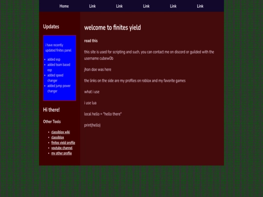 index screenshot