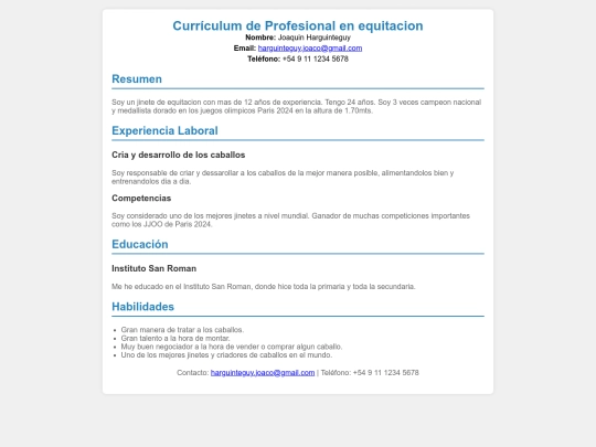 curriculum screenshot