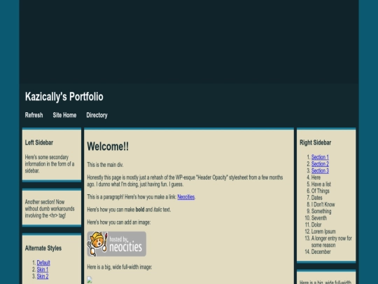 index screenshot