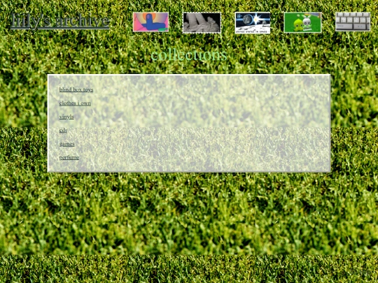 collections screenshot