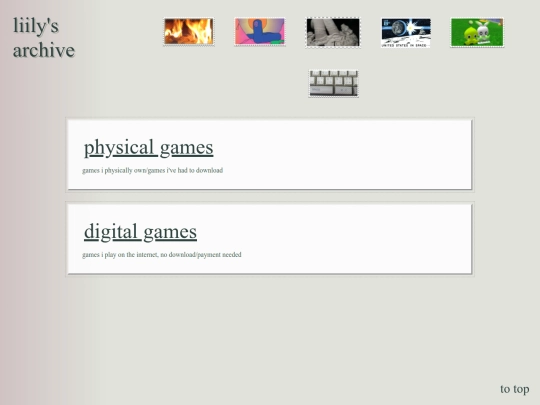 games screenshot