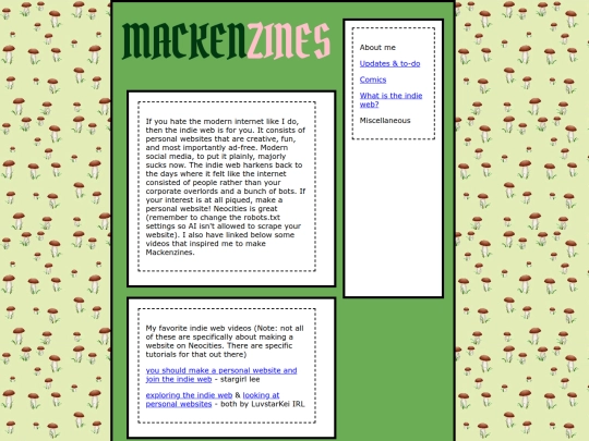 indieweb screenshot