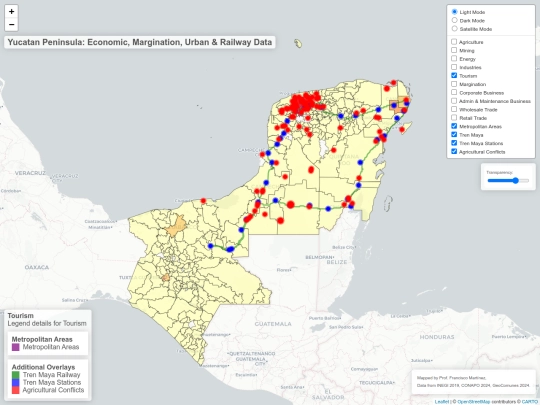 TrenMayaMap screenshot