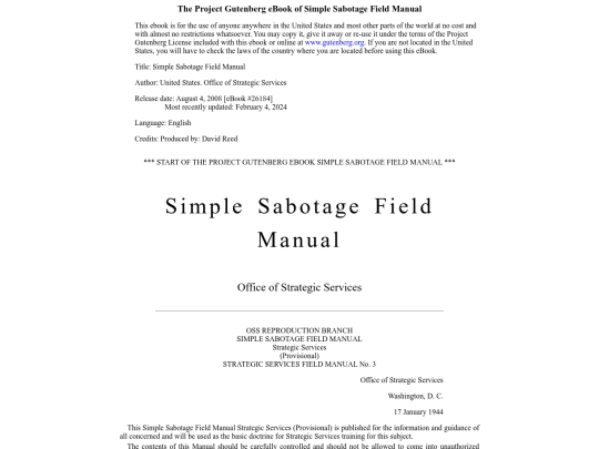 simpleSabotageFieldManual screenshot