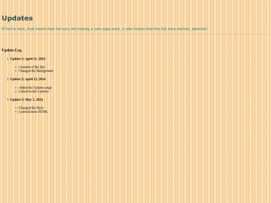 updates screenshot