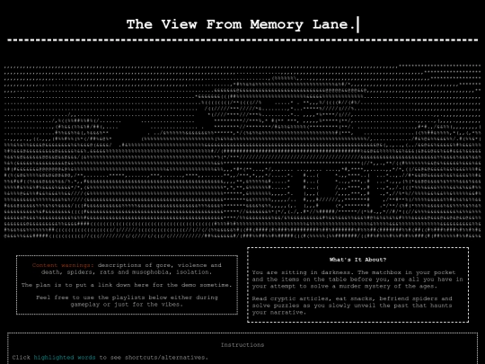 Memory_Lane/home screenshot