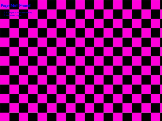 not_found screenshot