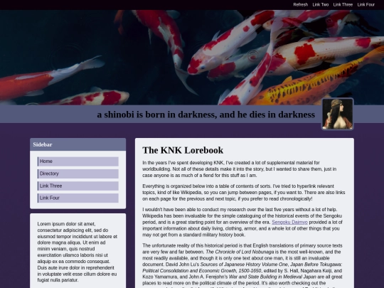 lorebook screenshot