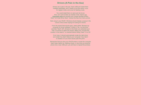 drivers screenshot