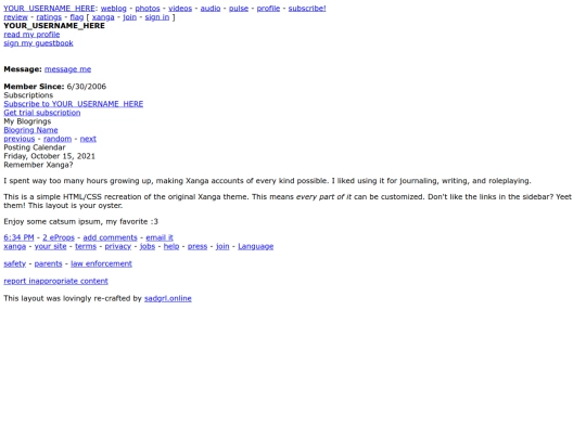 index screenshot