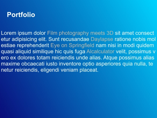 portfolio screenshot
