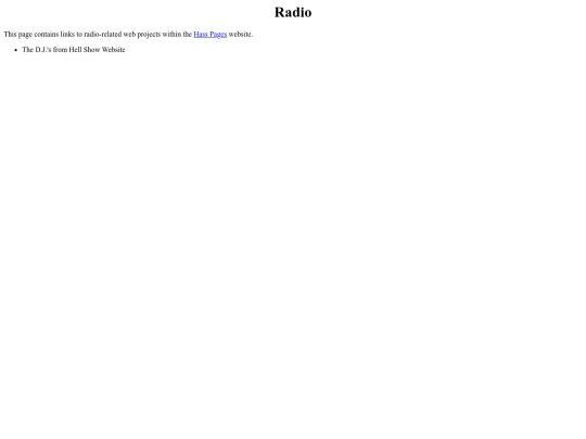 radio screenshot