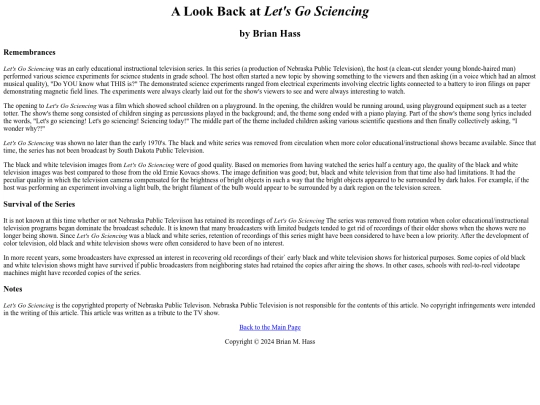 tv/teachingbytv/letsgosciencing screenshot