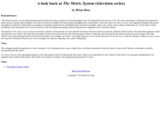 tv/teachingbytv/metricsystem screenshot