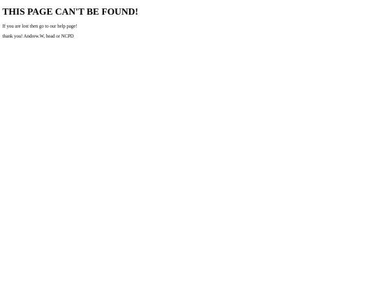 not_found screenshot