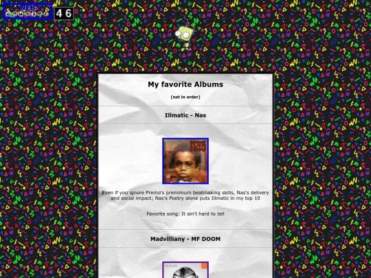 albums screenshot
