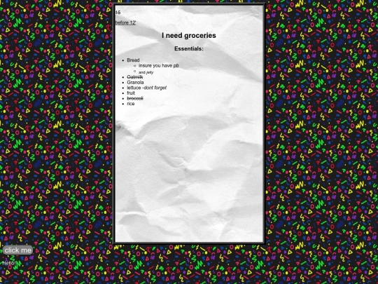 listtest screenshot