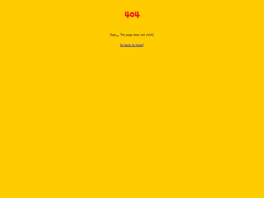 not_found screenshot
