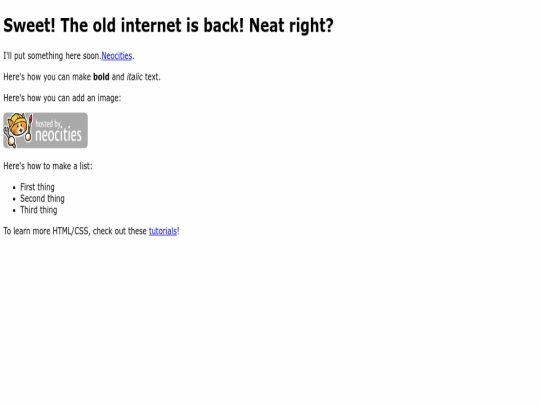 index screenshot