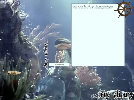 diary screenshot