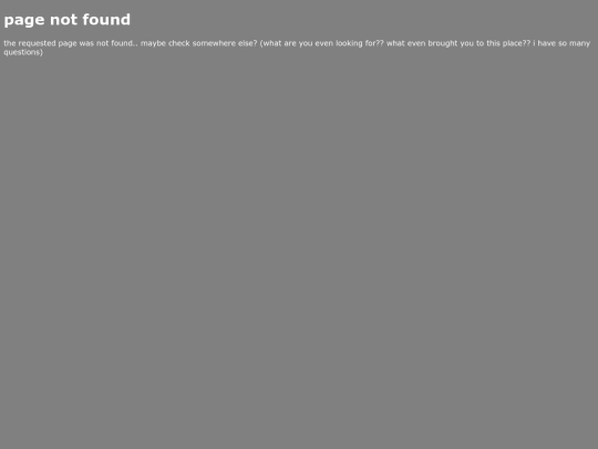not_found screenshot