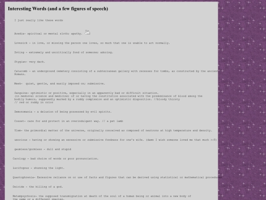 pages/words screenshot