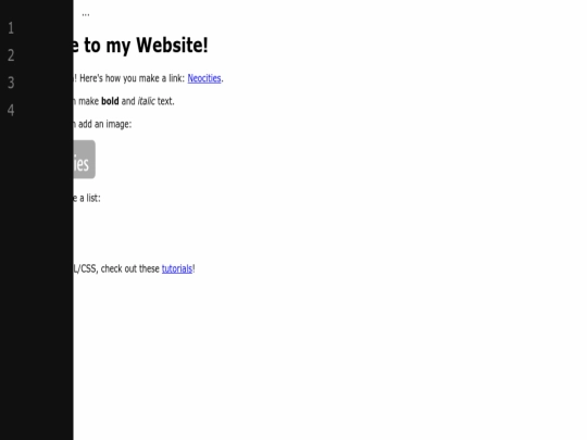 index screenshot