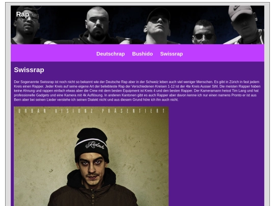 swissrap screenshot