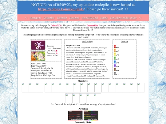colorstcg/pages/main screenshot