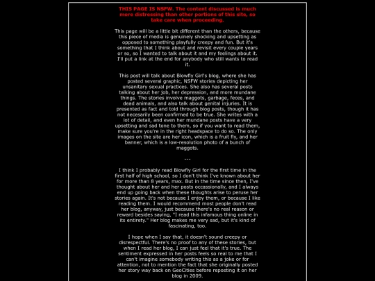 dark/pages/blowfly screenshot