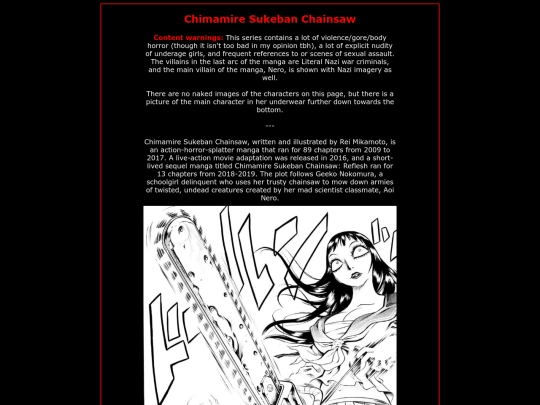 dark/pages/chimamire screenshot