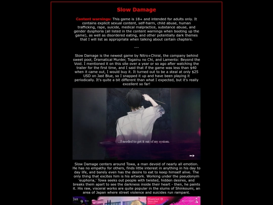 dark/pages/slowdamage screenshot
