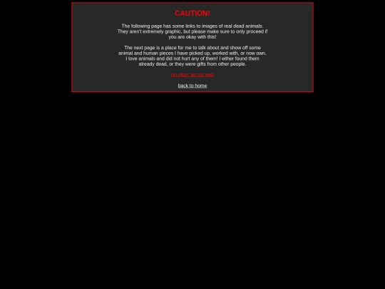 dark/pages/taxidermywarn screenshot