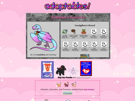 mygraphics/adoptables screenshot