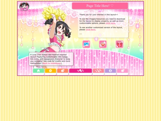 other/archive/layouts/lovelive/layout screenshot