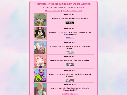 shipping/webring/members2 screenshot