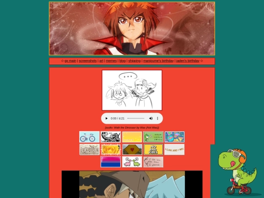 yugioh/gx/shipping/jurassic screenshot