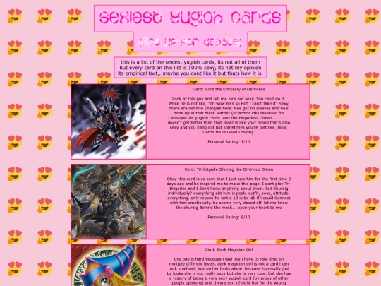 yugioh/ranking/ranking screenshot