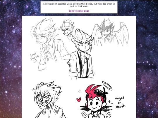 yugioh/zexal/doodles screenshot