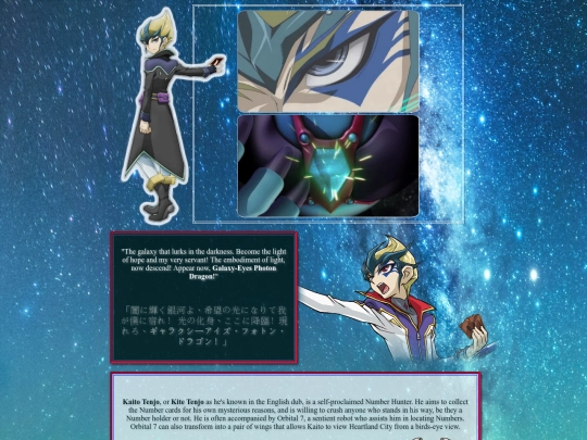 yugioh/zexal/kaito screenshot