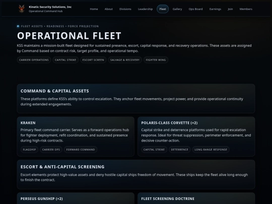 fleet screenshot