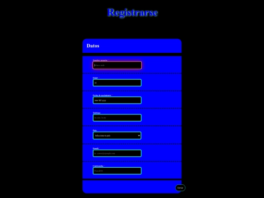ProyectoFinal/IndexSuscripcion screenshot