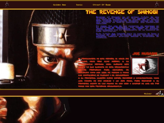 ProyectoFinal/IndexTheRevengeOfShinobi screenshot