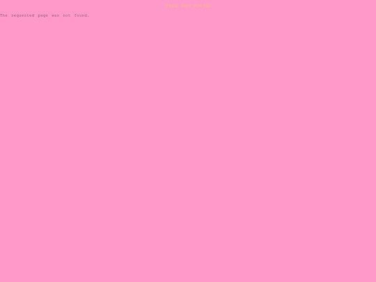 not_found screenshot