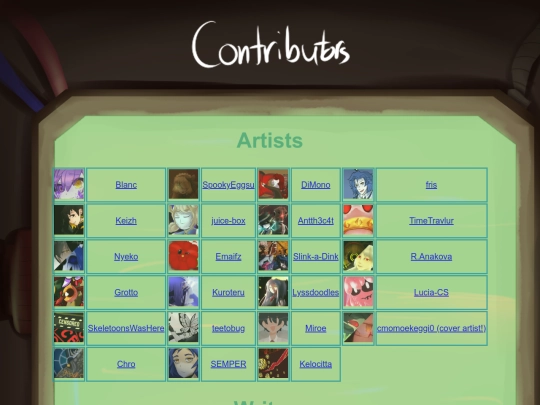 contributor screenshot