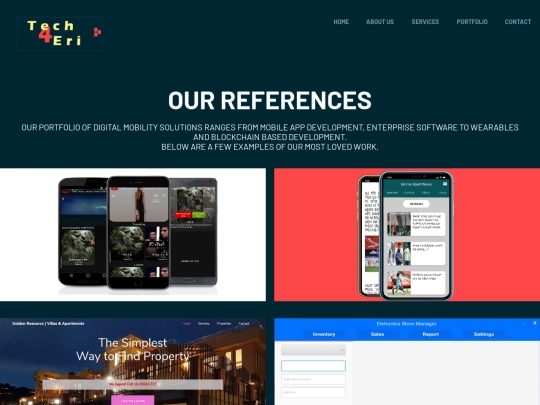 Portfolio screenshot
