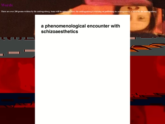 words/words screenshot