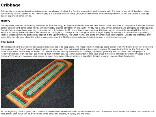 cribbage screenshot