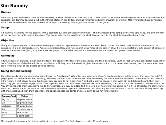 ginrummy screenshot