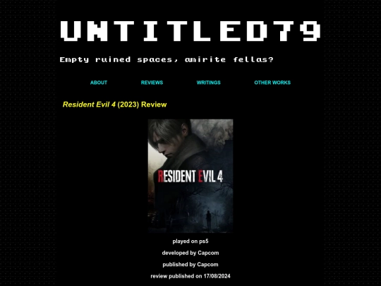 reviews/resident-evil-4-2023 screenshot